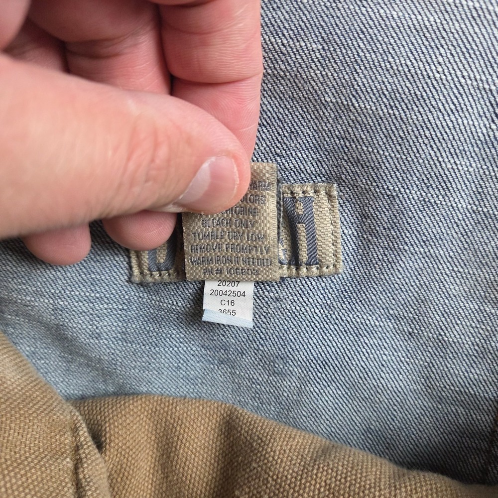 Duluth Trading Flex Ballroom Jeans Mens 46x30 (44x29) Blue Relaxed Fit Denim - Picture 9 of 12